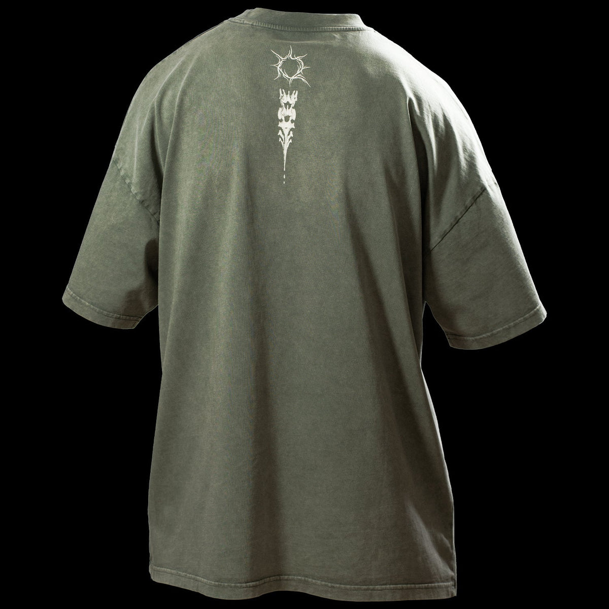 Tee-shirt Réminiscence Olive vintage Quelque Part