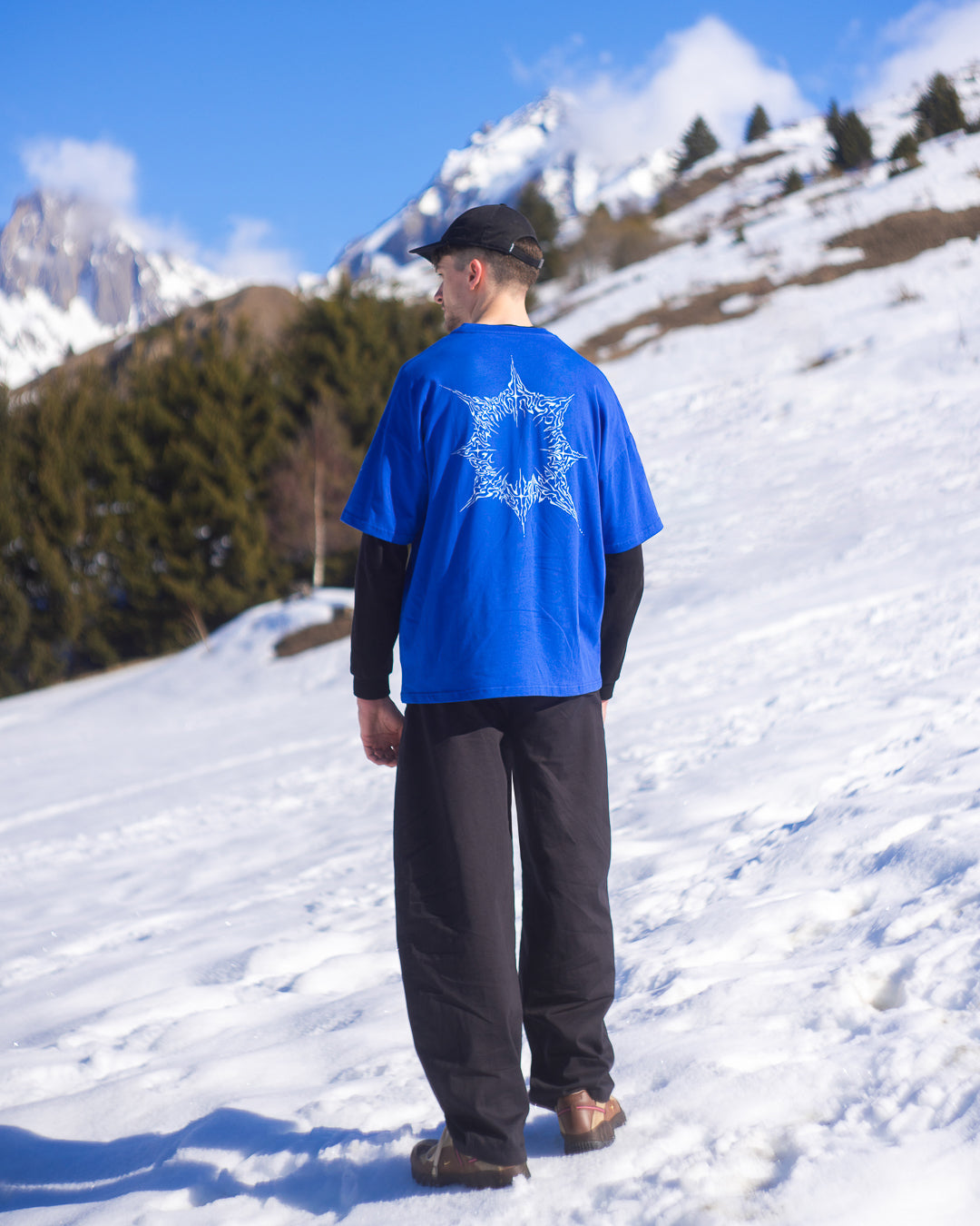 Tee-shirt Éclat Stellaire Outremer Quelque Part