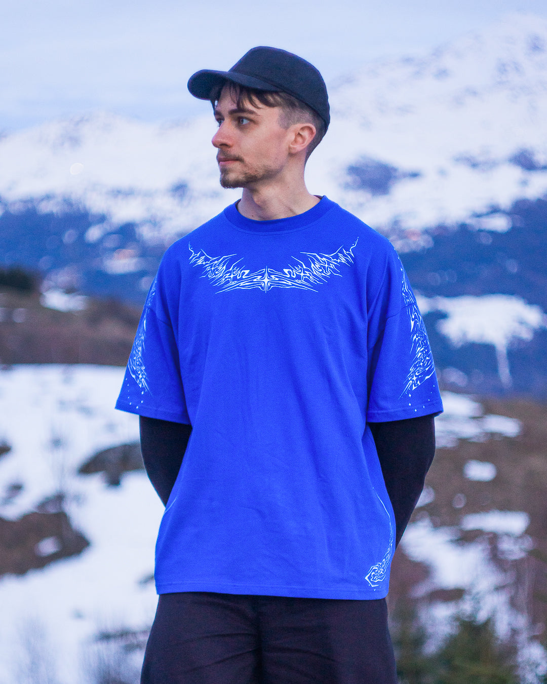 Tee-shirt Éclat Stellaire Outremer Quelque Part