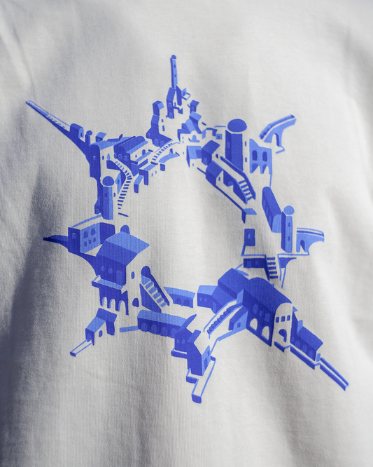 Tee-shirt Hameau Bleu Quelque Part