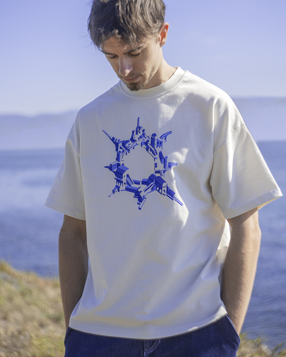 Tee-shirt Hameau Bleu Quelque Part