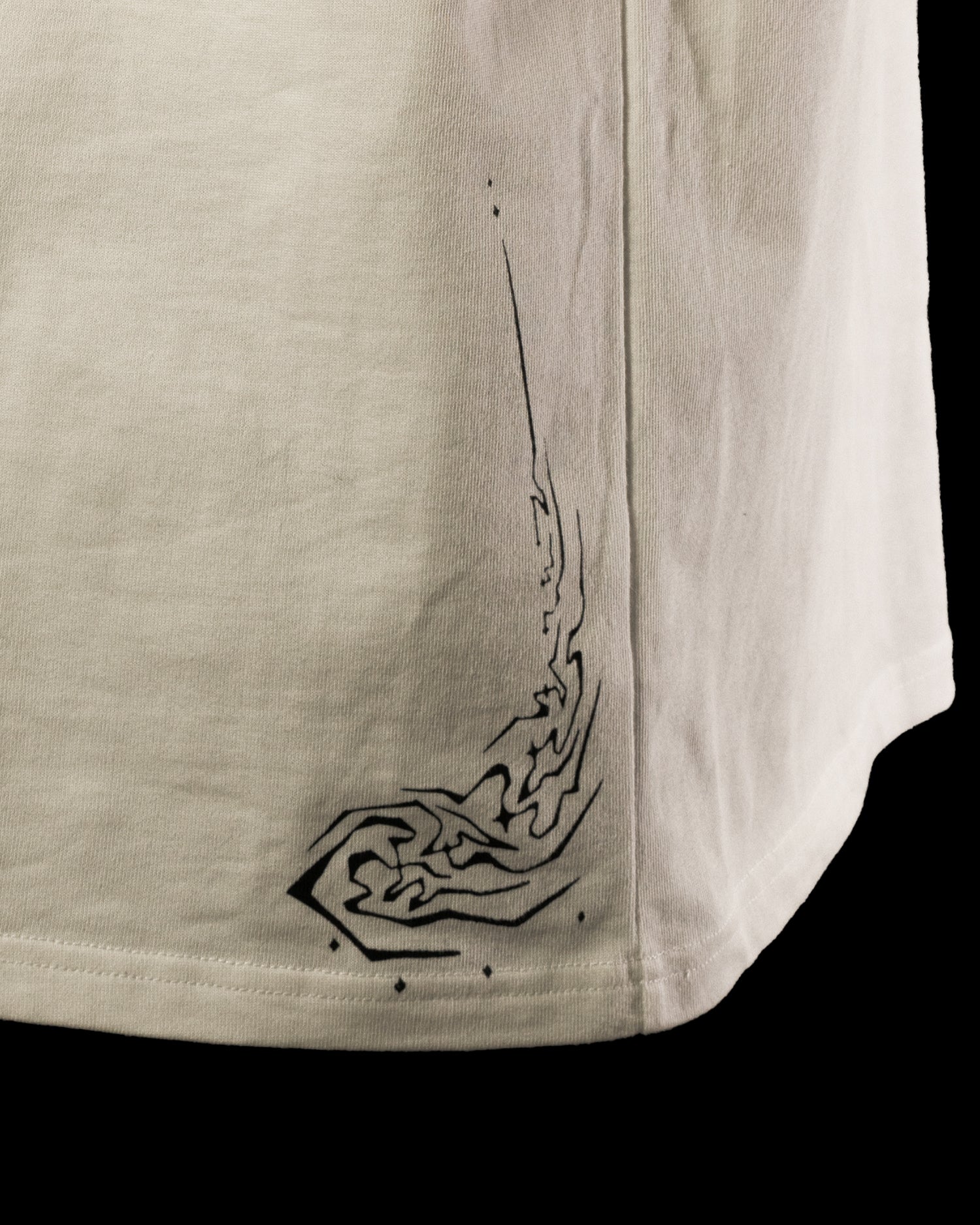 Tee-shirt Éclat Stellaire Blanc Quelque Part