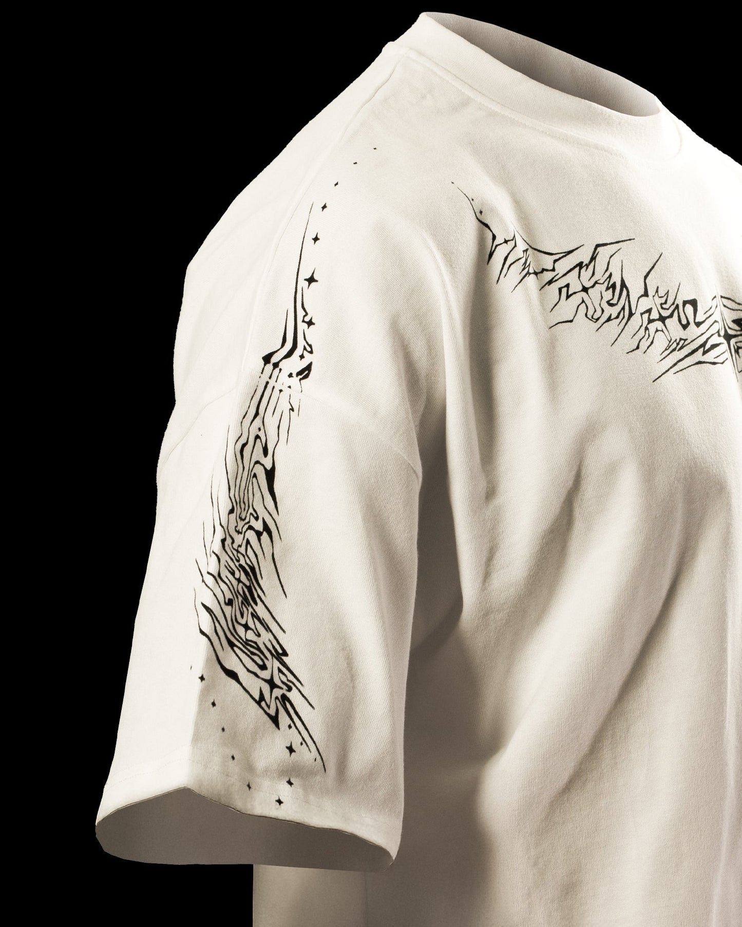 Tee-shirt Éclat Stellaire Blanc Quelque Part