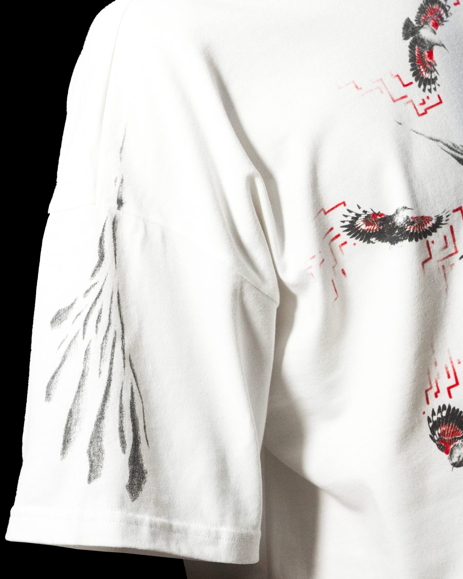 Tee-shirt Écarlate Blanc Quelque Part