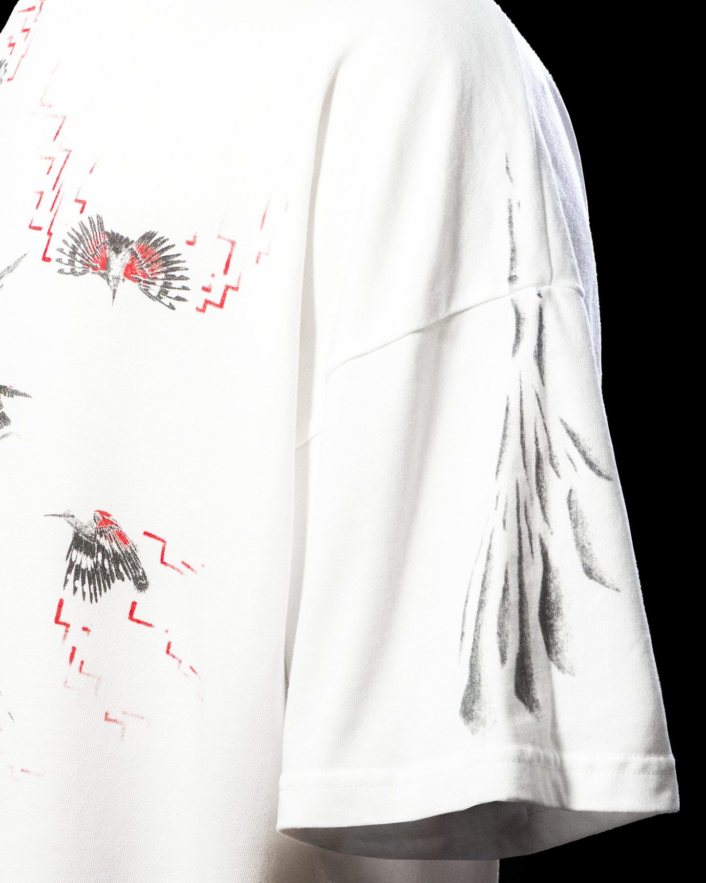 Tee-shirt Écarlate Blanc Quelque Part