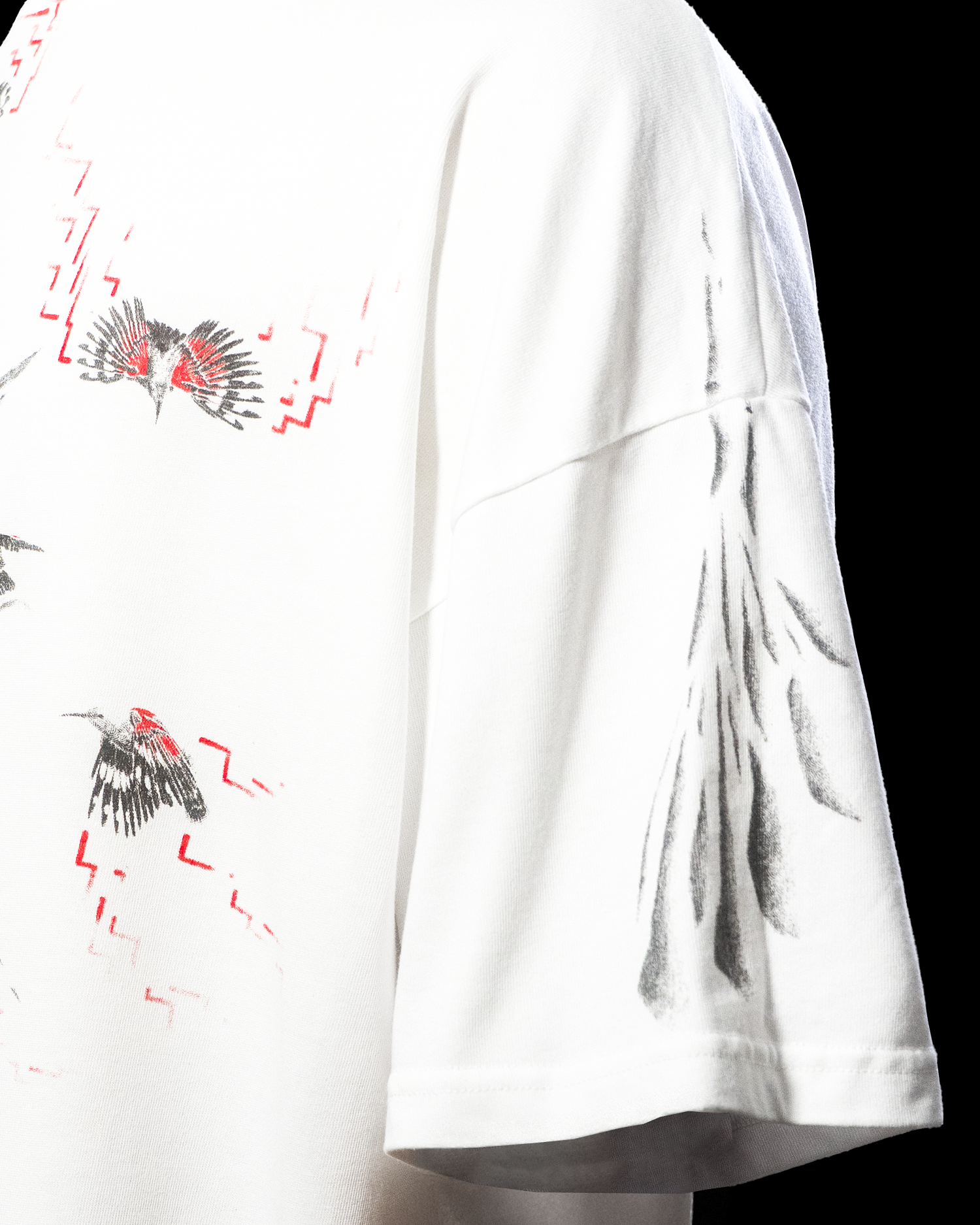 Tee-shirt Écarlate Blanc Quelque Part