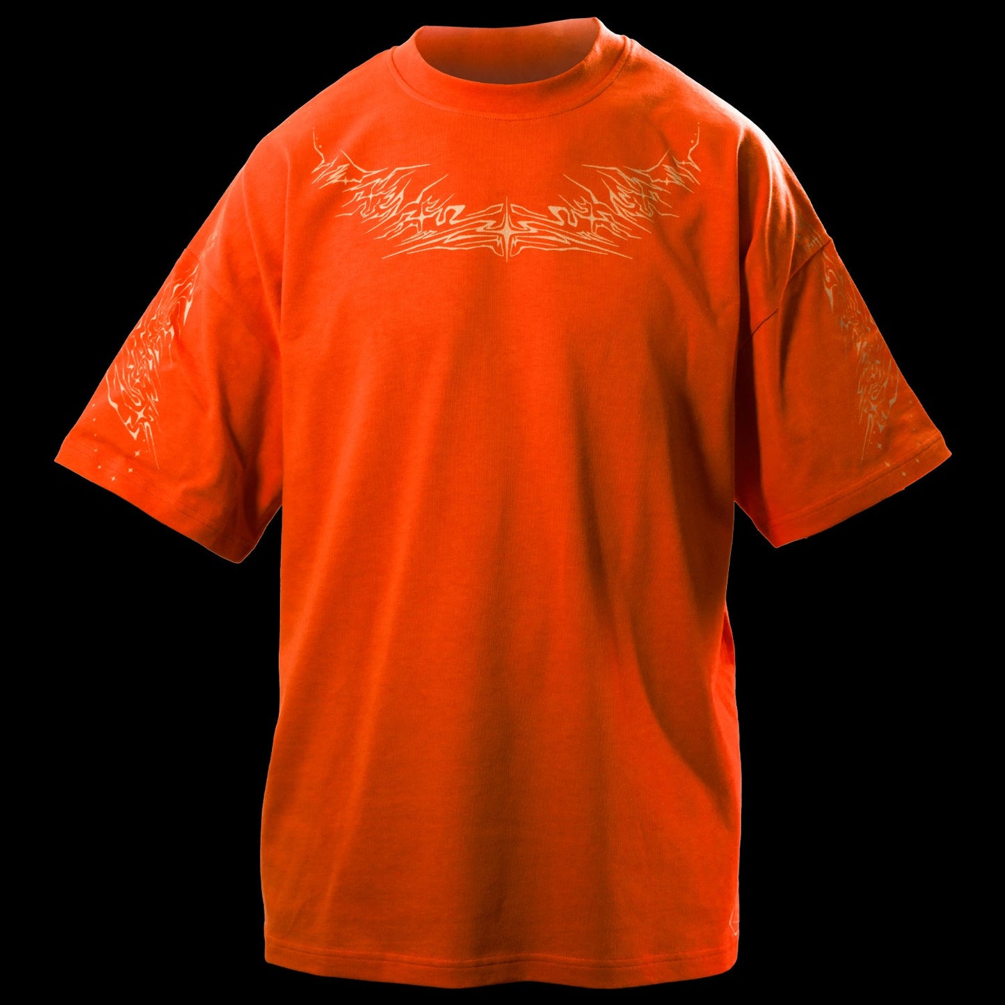 Tee-shirt Éclat Stellaire Orange Quelque Part