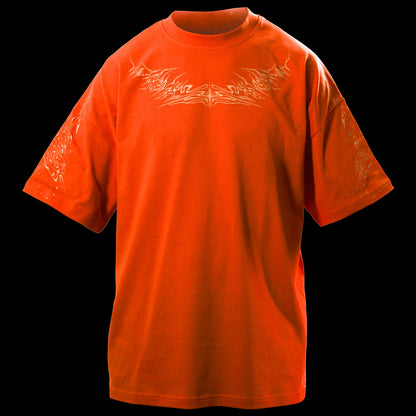 Tee-shirt Éclat Stellaire Orange Quelque Part