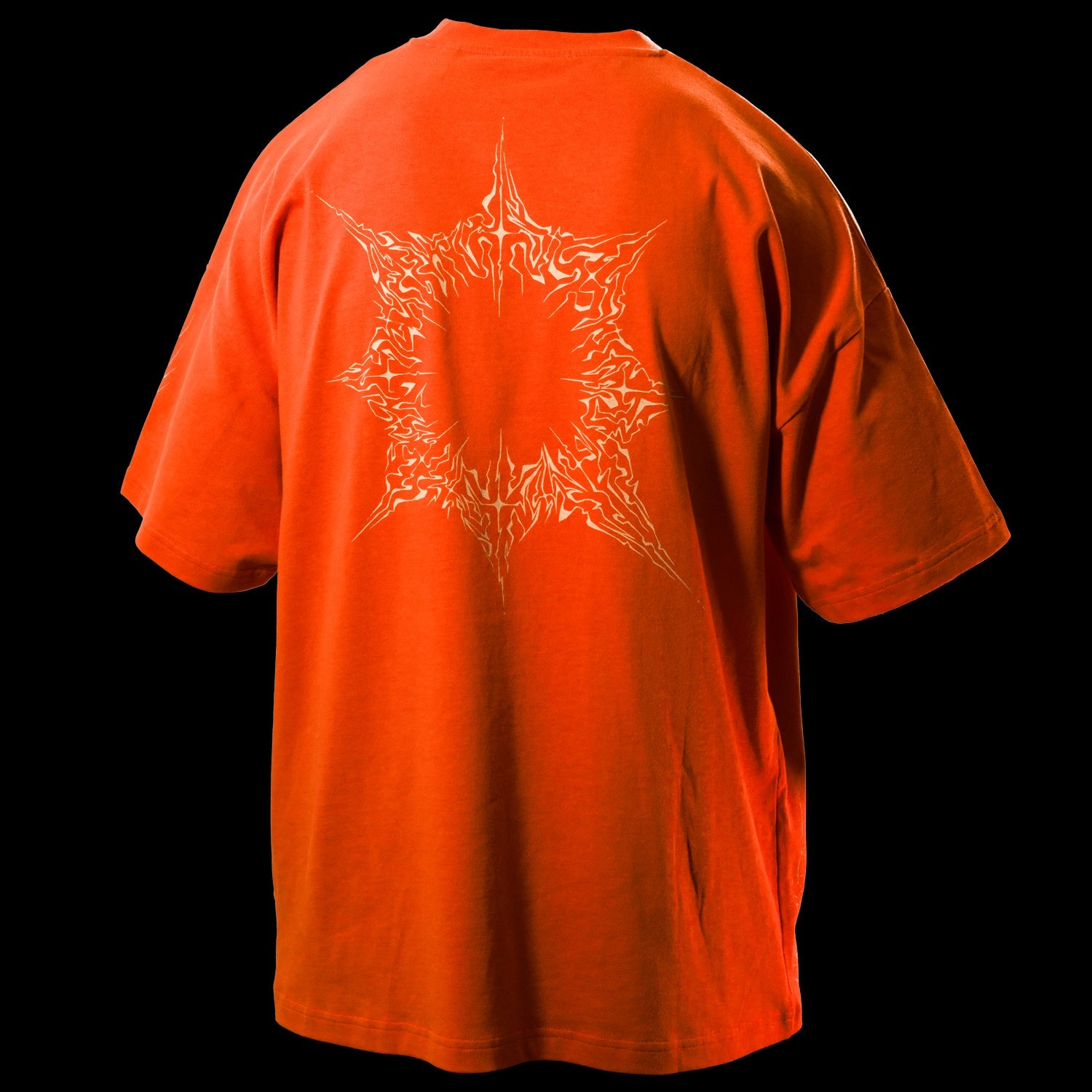 Tee-shirt Éclat Stellaire Orange Quelque Part