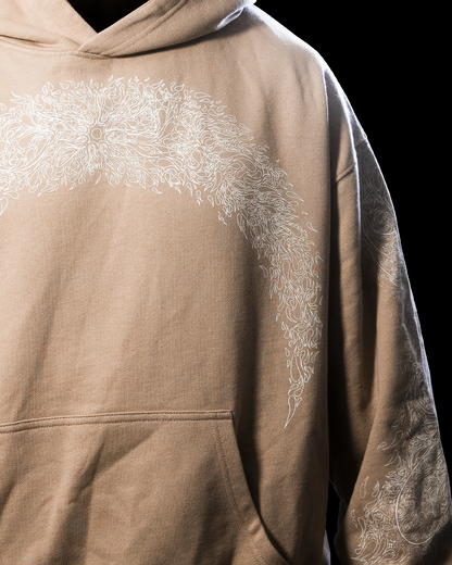 Sweat à capuche Rêve Beige Quelque Part