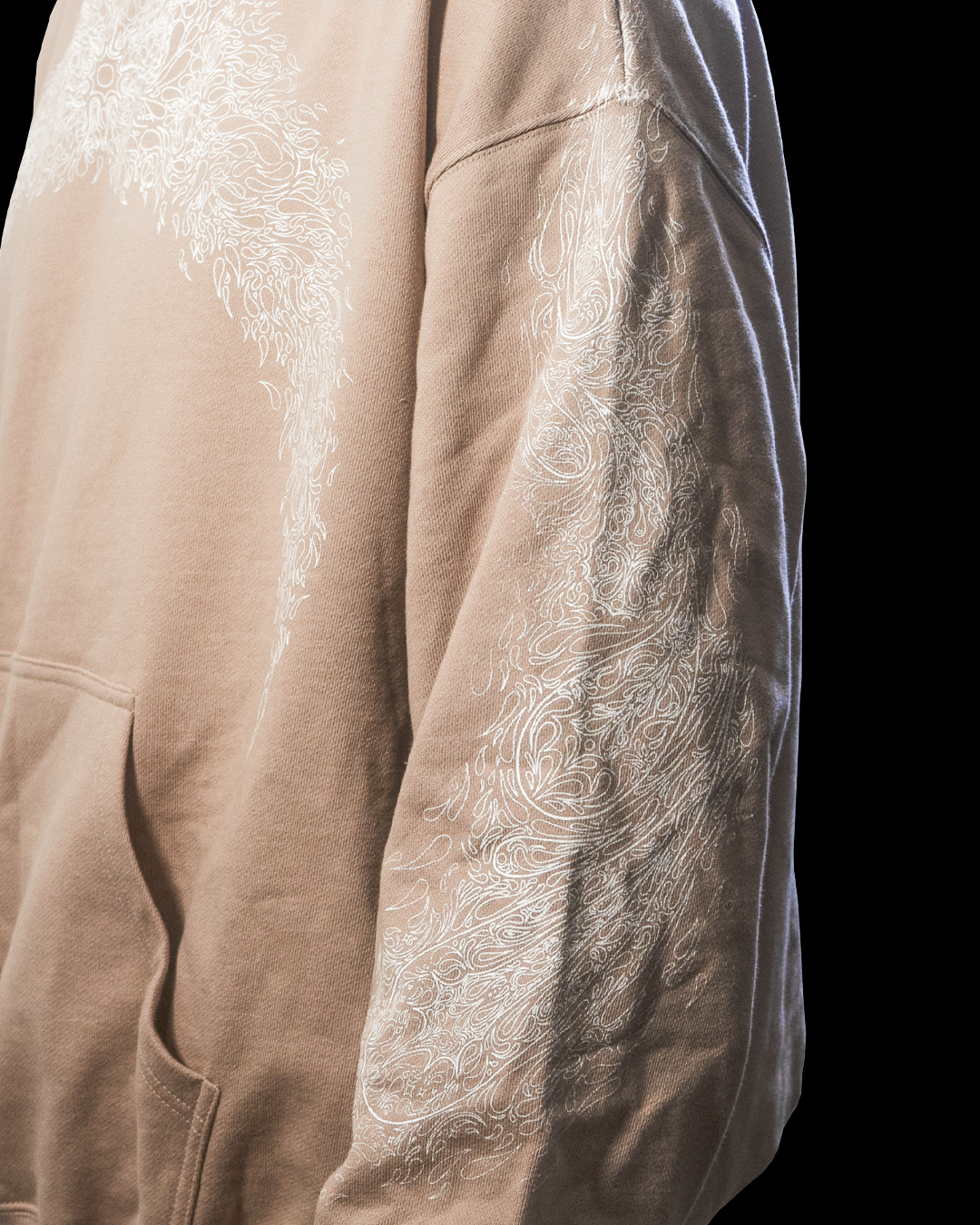 Sweat à capuche Rêve Beige Quelque Part